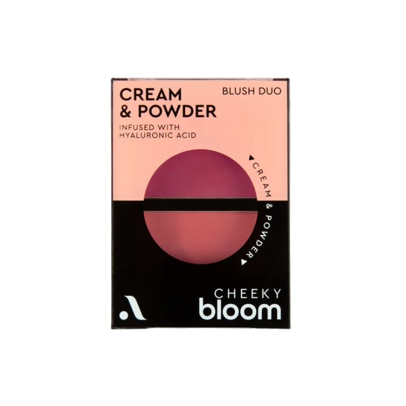 ABSOLUTE - CREAM AND POWDER BLUSH DUO SOFT HIBISCUS