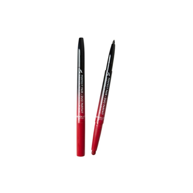 ABSOLUTE - PERFECT PAIR LIP DUO FATAL ROUGE