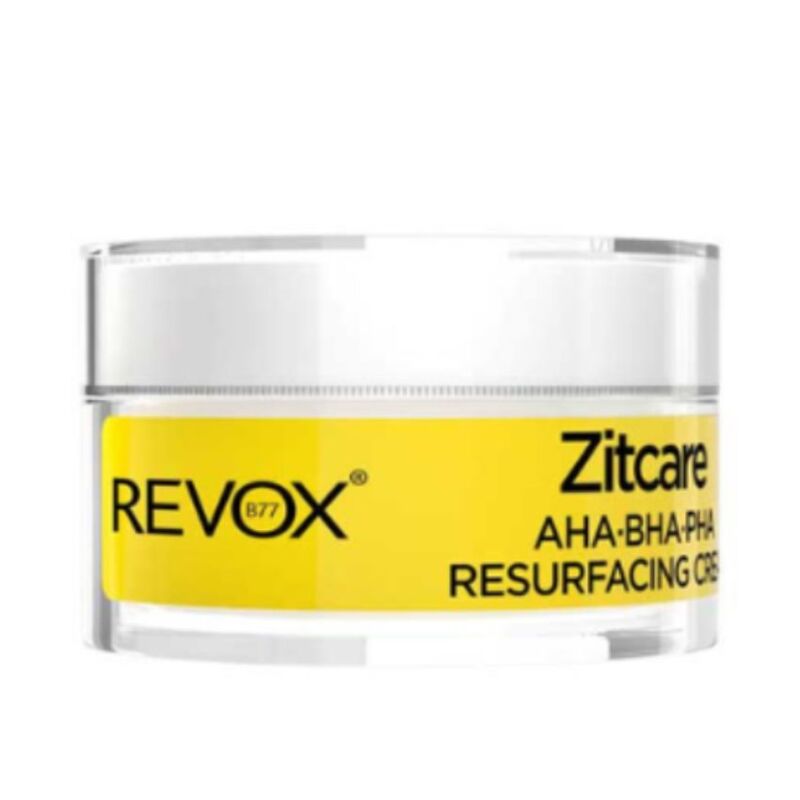 REVOX - ZITCARE AHA.BHA.PHA. RESURFACING CREAM 50ML