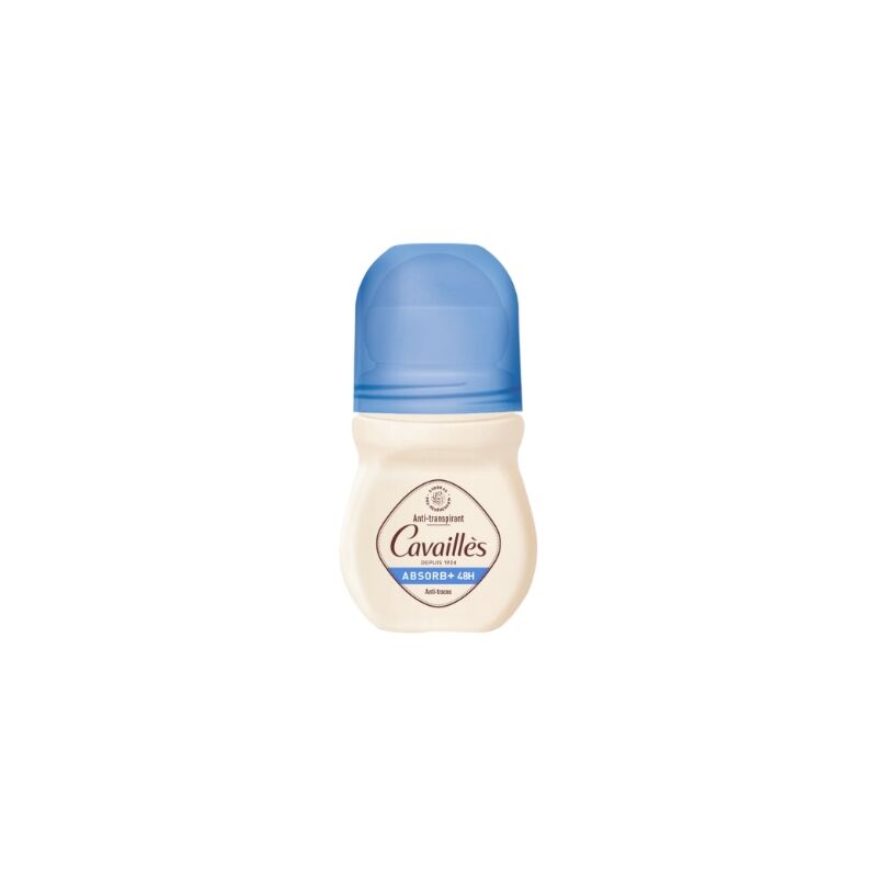 CAVAILLES - ANTI-TRANSPIRANT ABSORB  48H ROLL-ON