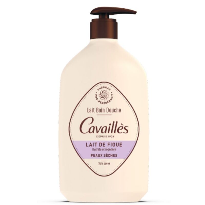 ROGE CAVAILLES -LAIT BAIN ET DOUCHE HYDRATANT LAIT DE FIGUE 1L