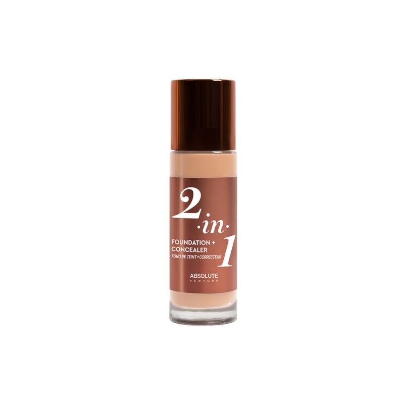ABSOLUTE NEW YORK  - 2-IN-1 FOUNDATION&CONCEALER N SHELL