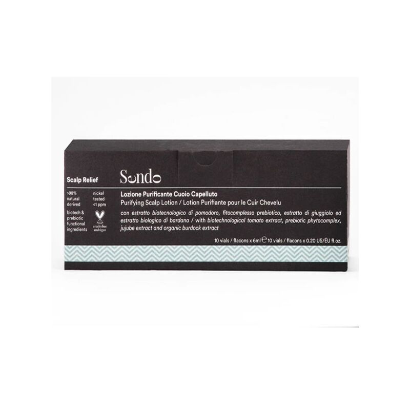 SENDO - SCALP RELIEF LOTION PURIFIANTE POUR LE CUIR CHEVELU 10 VIALS
