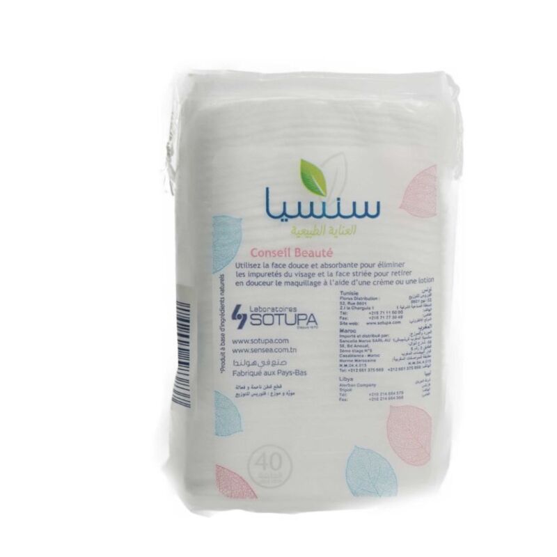 SENSEA -COTON CARRE 40