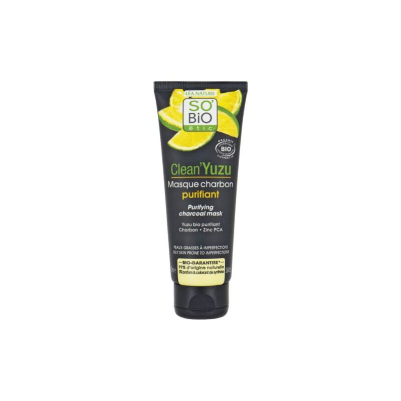 SO BIO - MASQUE CHARBON PURIFIANT 75ML