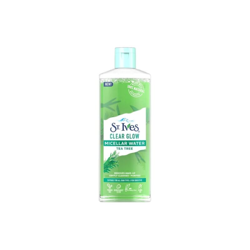 ST IVES - CLEAR GLOW MICELLAR WATER TEA TREE