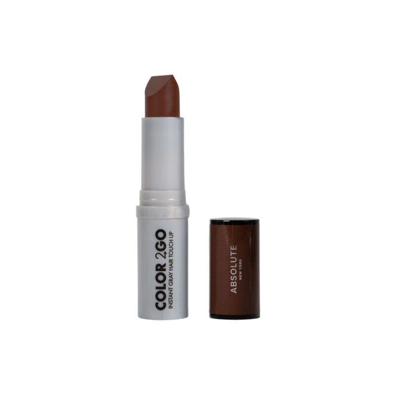 ABSOLUTE - COLOR 2GO INSTANT GRAY HAIR TOUCH-UP STICK DARK BROWN