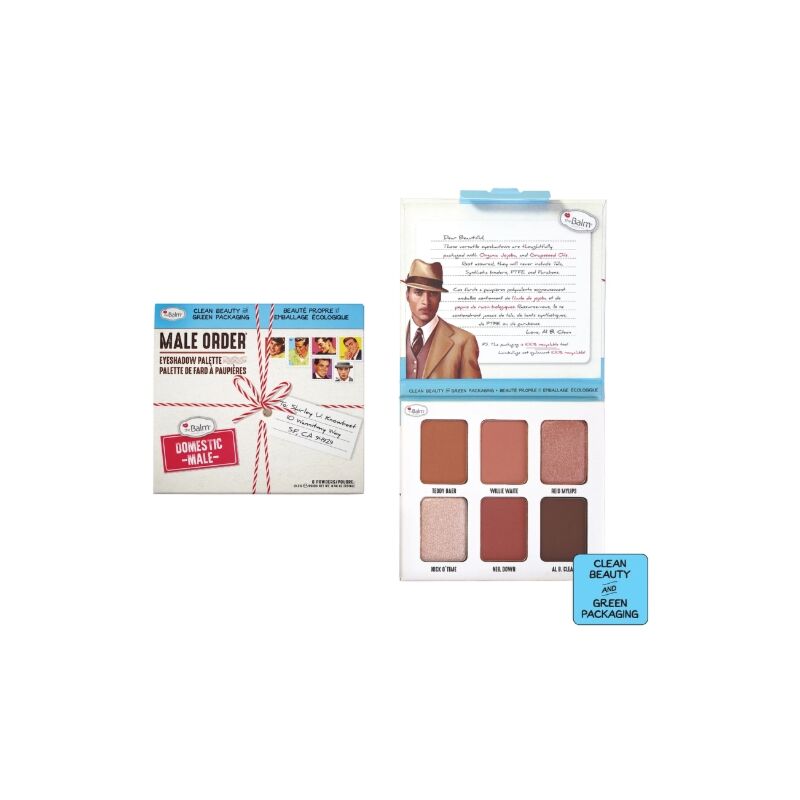 THE BALM - MALE ORDER DOMESTIC MALE EYESHADOW PALETTE 