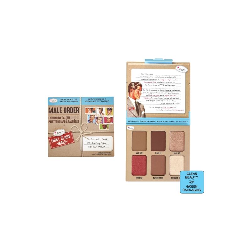 THE BALM - MALE ORDER FIRST CLASS MALE EYESHADOW PALETTE