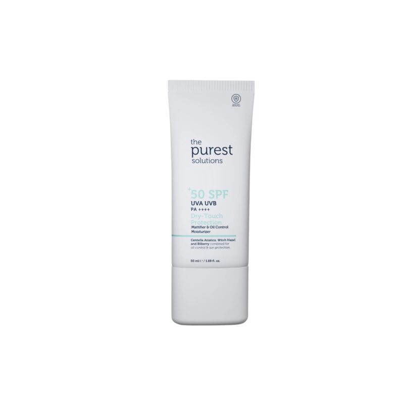 THE PUREST SOLUTIONS - DRY TOUCH PROTECTION FOR OILY SKIN SPF50  50ML