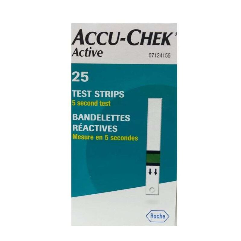 ACCU CHEK - ACTIVE BANDELETTES