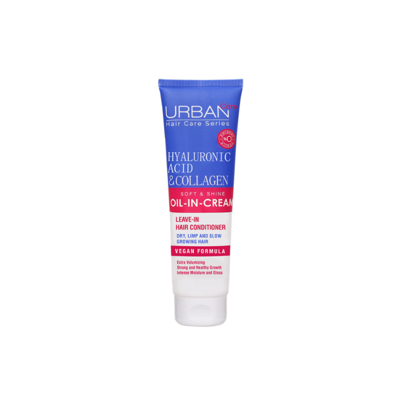 URBAN CARE -  HUILE-EN-CREME EXTRA VOLUME ACIDE HYALURONIQUE & COLLAGENE 150ML