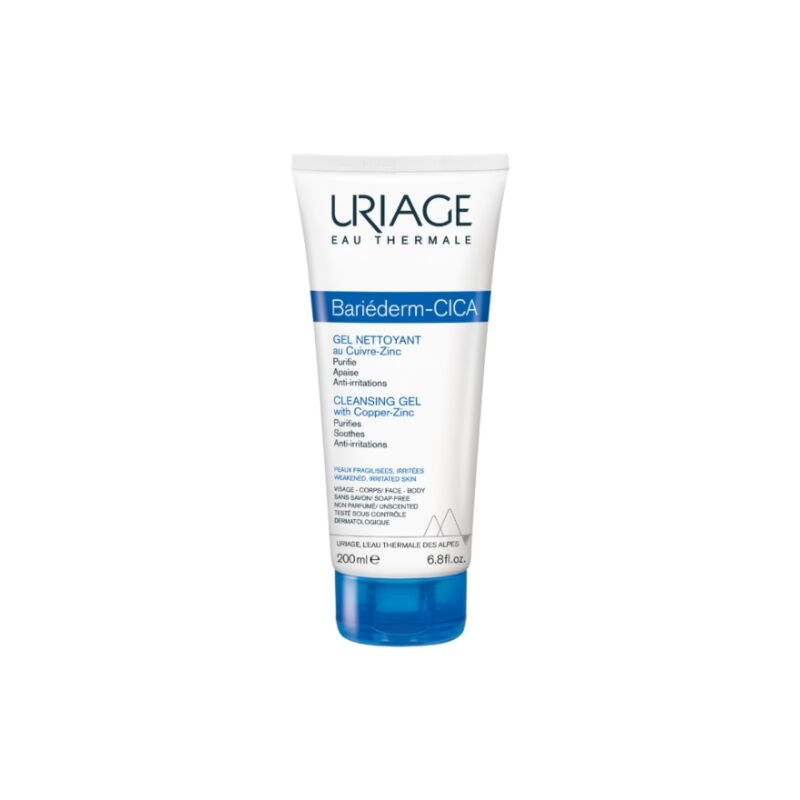 URIAGE - BARIÉDERM CICA GEL NETTOYANT AU CUIVRE-ZINC 200ML