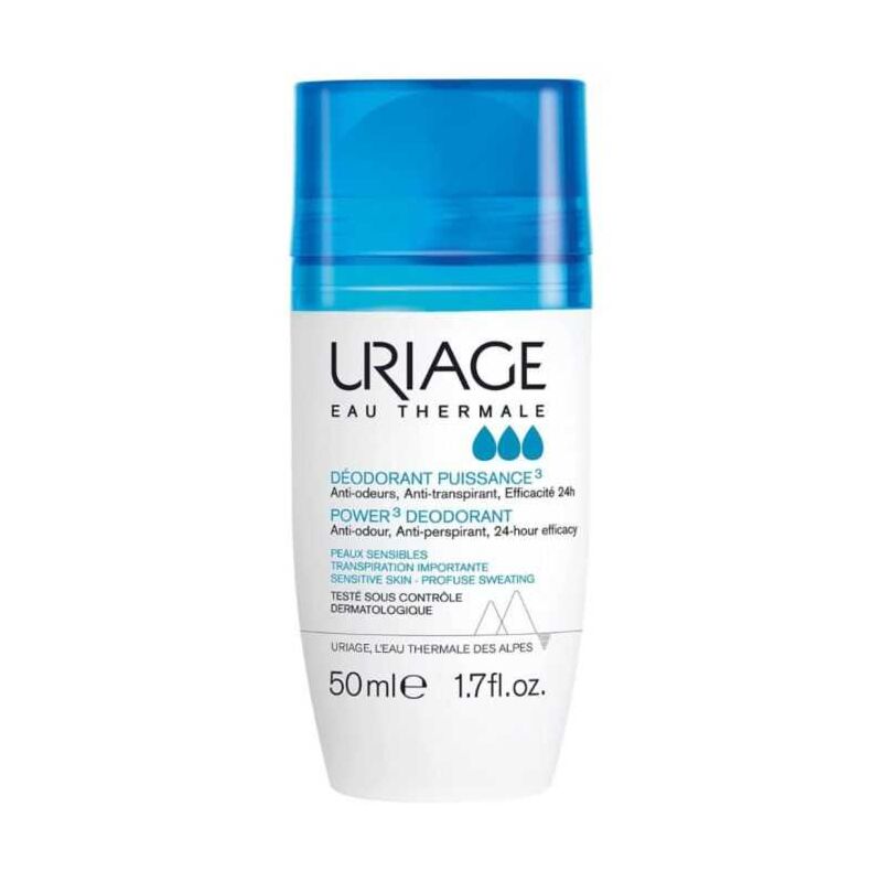 URIAGE - DEODORANT PUISSANCE3 ROLL-ON 50ML