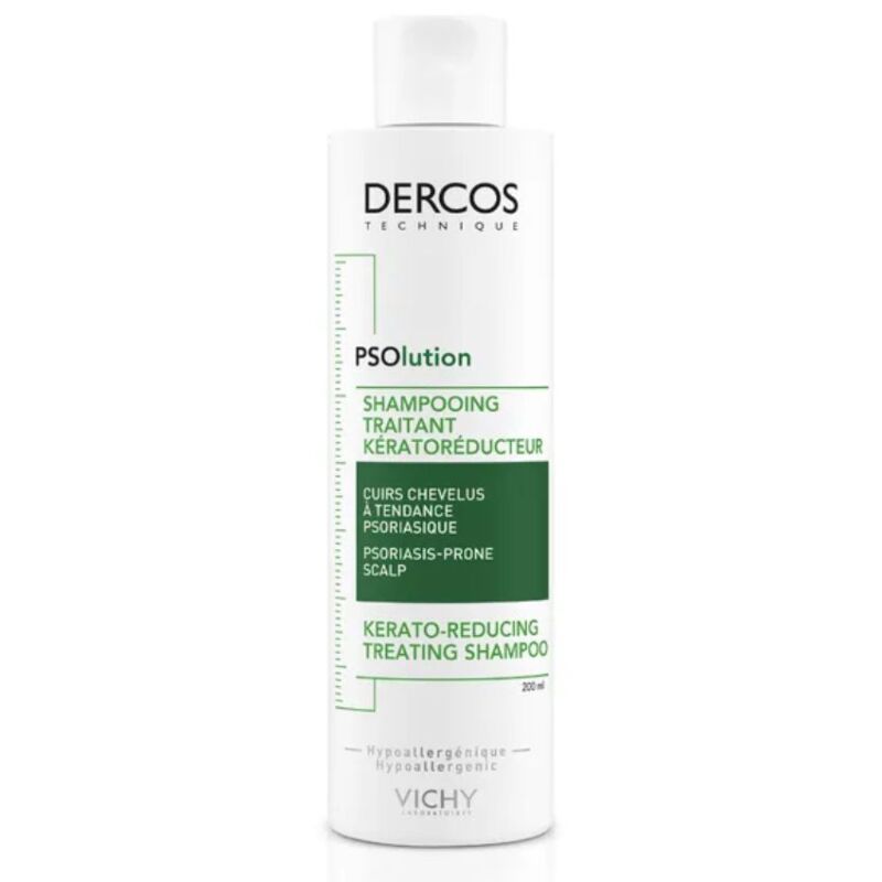 DERCOS - PSOLUTION SHAMPOOING TRAITANT KERATOREDUCTEUR