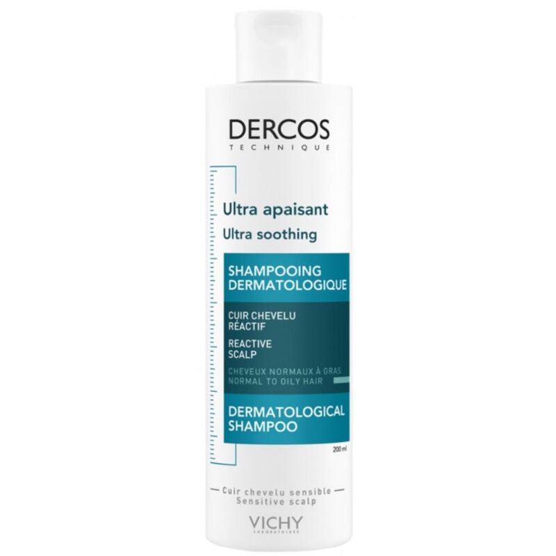 DERCOS - SHAMPOOING DERMATOLOGIQUE ULTRA APAISANT CHVX GRAS