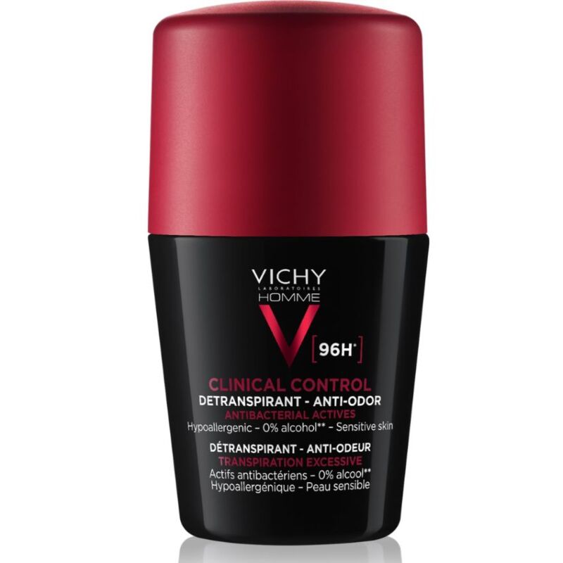 VICHY HOMME CLINICAL CONTROL DETRANSPIRANT 96 H