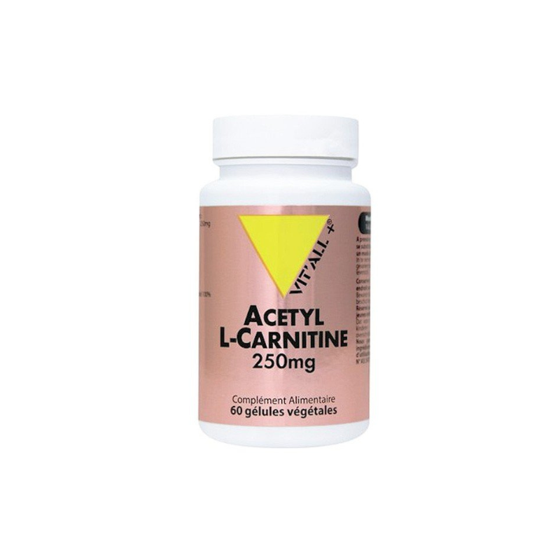 VIT'ALL+  - ACETYL L-CARNITINE 60 GELULES