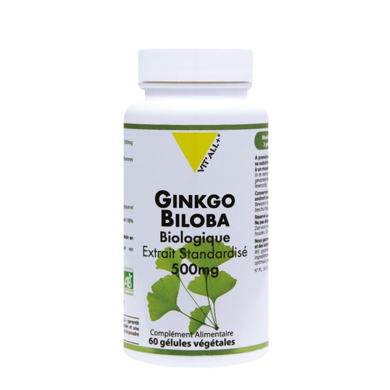 VIT'ALL+ - GINKGO BILOBA 60 GELULES