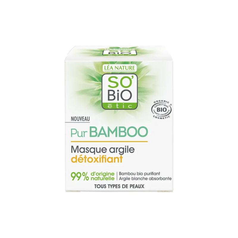 SO BIO - PUR BAMBOO MASQUE ARGILE 50ML