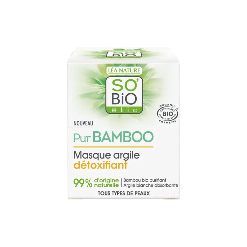 SO BIO - PUR BAMBOO MASQUE ARGILE 50ML
