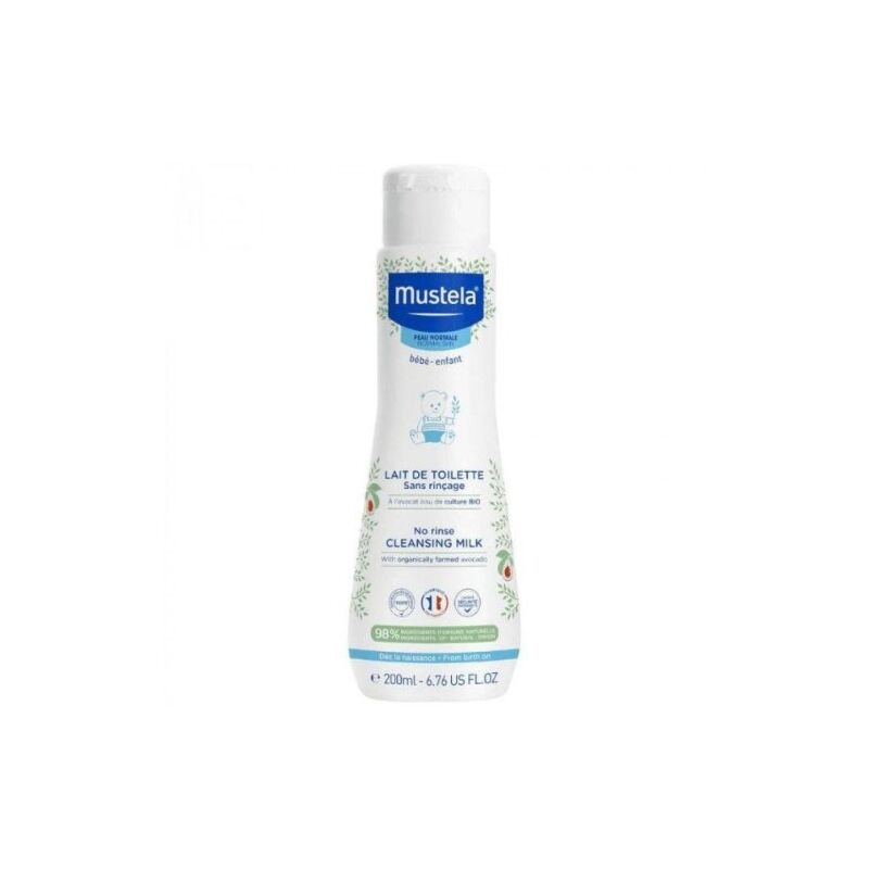 MUSTELA - LAIT DE TOILETTE SANS RINCAGE