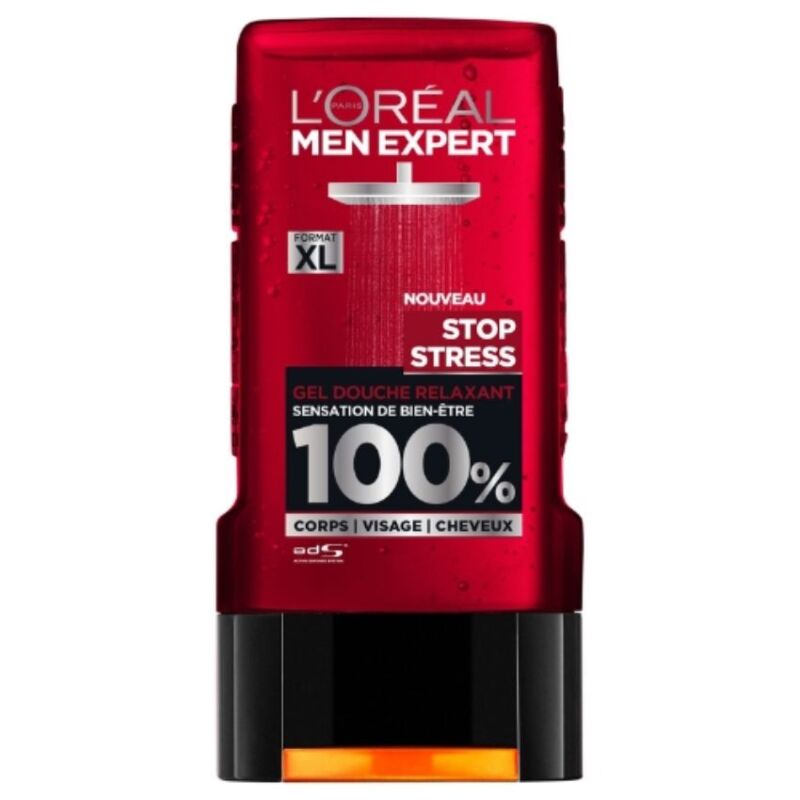 L'OREAL - MEN EXPERT GEL DOUCHE POUR HOMME STOP STRESS RELAXANT 300 ML