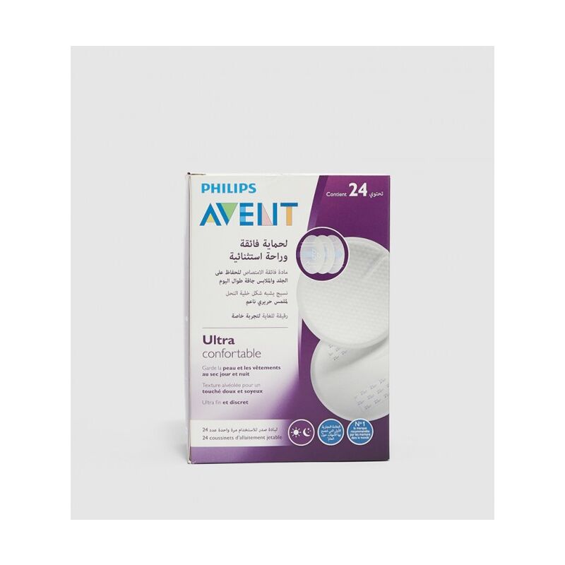 AVENT - ULTRA CONFORT & CONFIDENCE BREAST PADS X24
