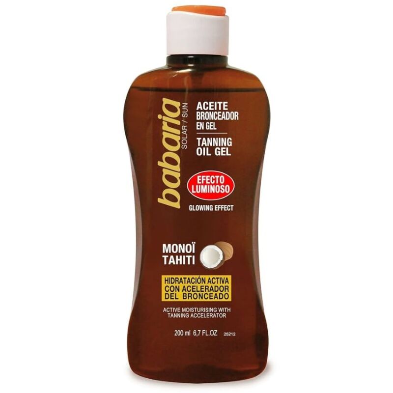 BABARIA -  MONOI TAHITI TANNING OIL GEL 200ML