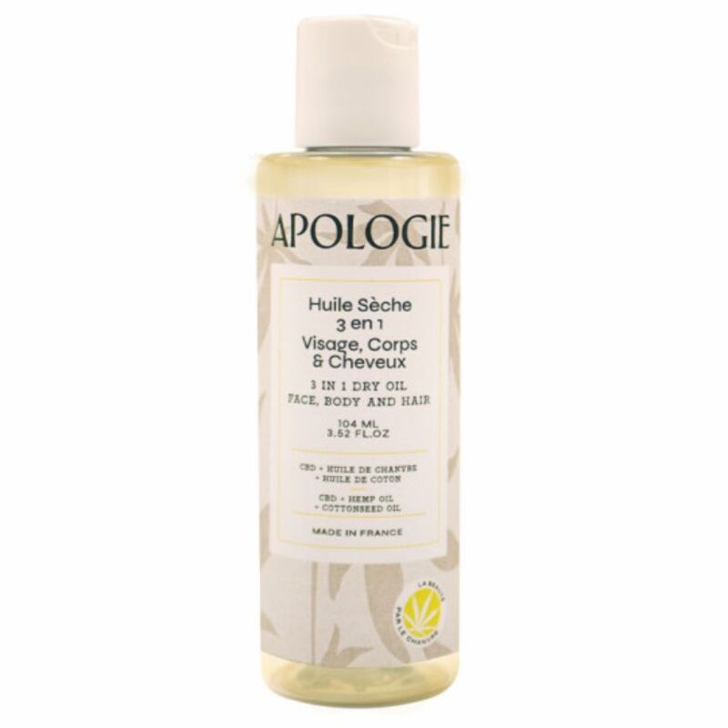 APOLOGIE - HUILE SECHE 3 EN 1