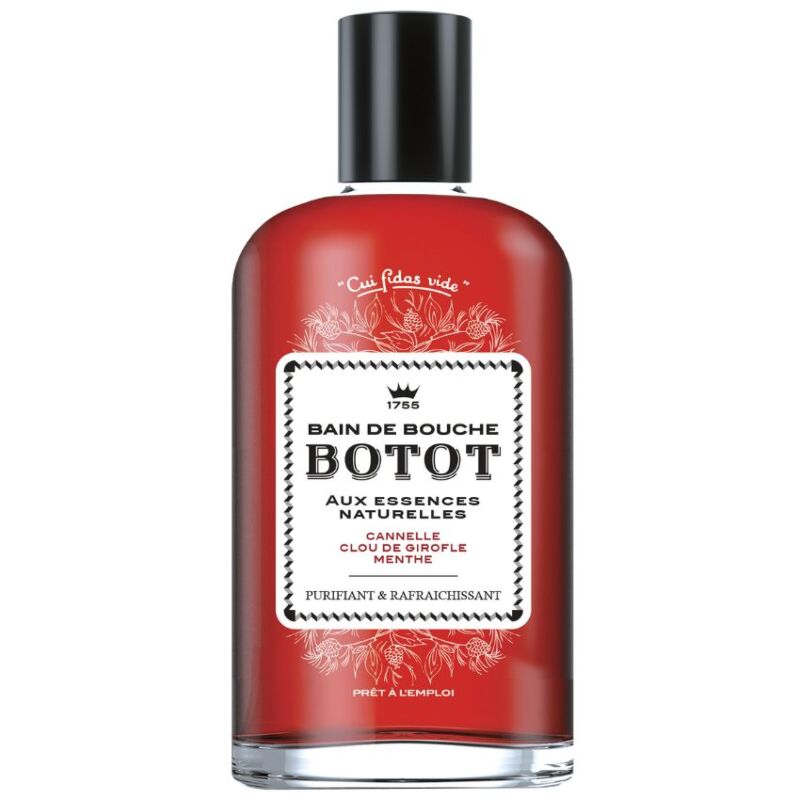 BOTOT - BAIN DE BOUCHE CANNELLE CLOU DE GIROGLE MENTHE 250ML