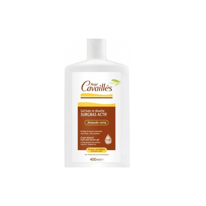 CAVAILLES - GEL BAIN DOUCHE AMANDE VERTE 400ML