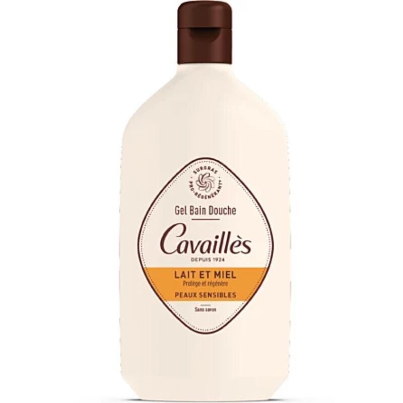 CAVAILLES - GEL BAIN DOUCHE LAIT ET MIEL 400ML