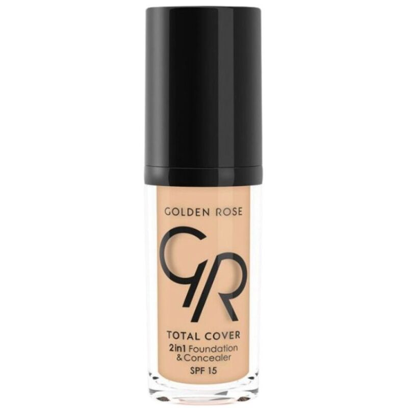 GOLDEN ROSE - TOTAL COVER 2IN1
