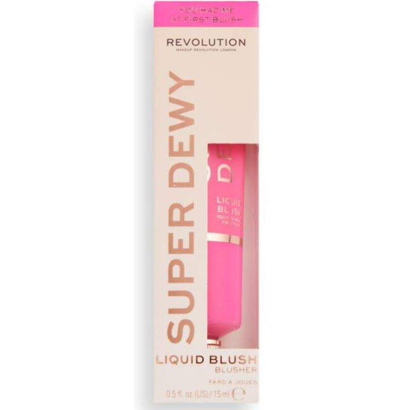 MAKE UP REVOLUTION - SUPERDEWY LIQUID BLLUSH YOU HAD ME AT FIRST BLUSH
