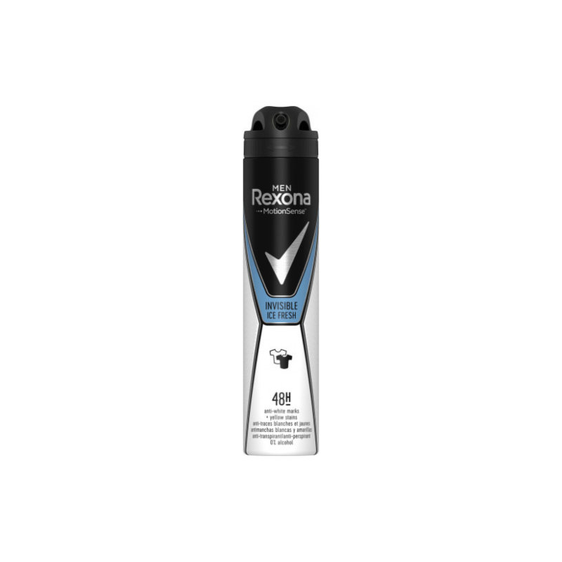 REXONA - MEN INVISIBLE ICE FRESH - DEODORANT SPRAY 200 ML