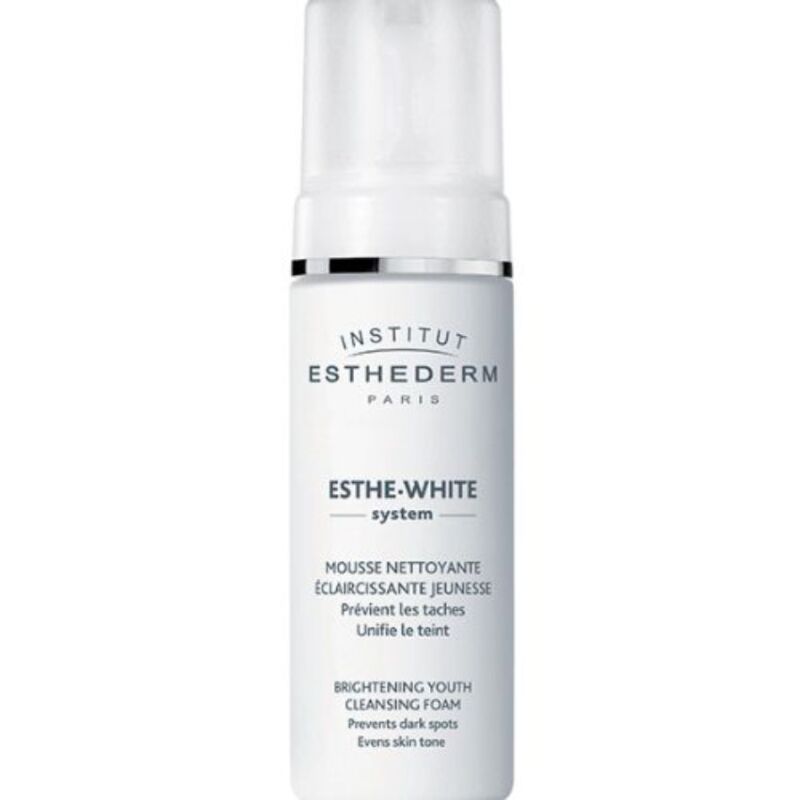 INSTITUT ESTHEDERM ESTHE-WHITE SYSTEM MOUSSE NETTOYANTE ÉCLAIRCISSANTE JEUNESSE 150 ML