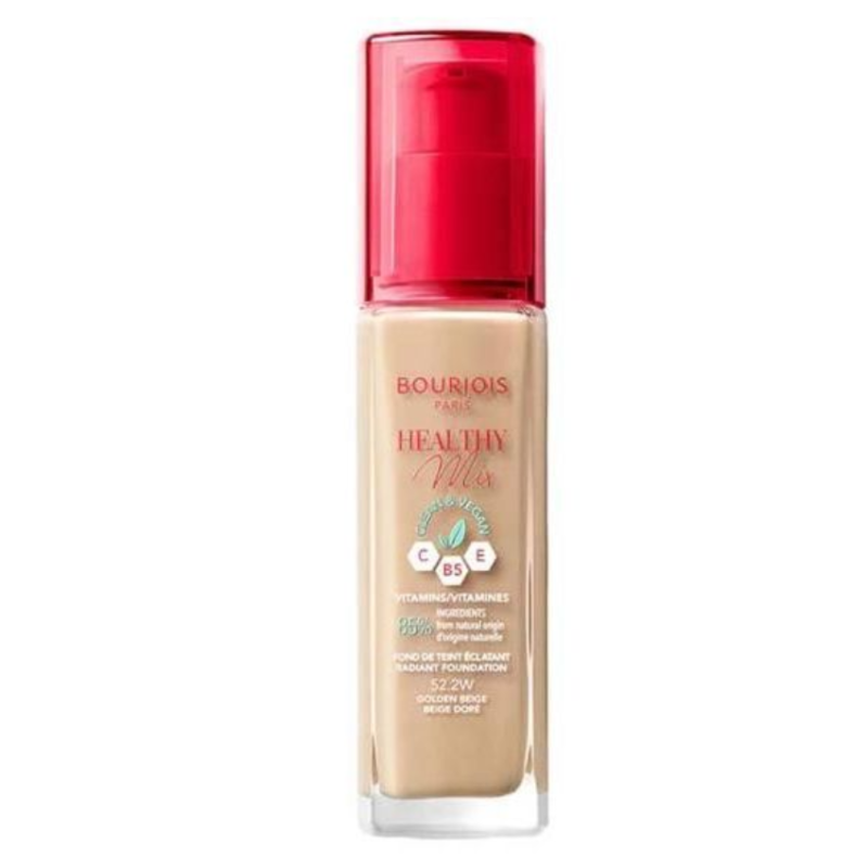 BOURJOIS - FOND DE TEINT HEALTHY MIX CLEAN FOUNDATION - 52.2W BEIGE DORÉ