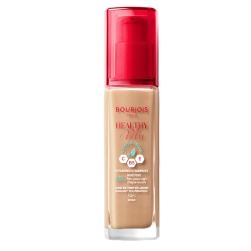 BOURJOIS - FOND DE TEINT HEALTHY MIX CLEAN FOUNDATION - 54N BEIGE
