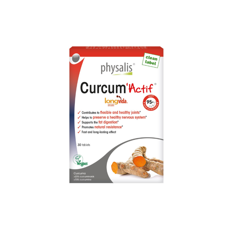 PHYSALIS-CURCUMA ACTIF LONGVIDA 400MG 30
