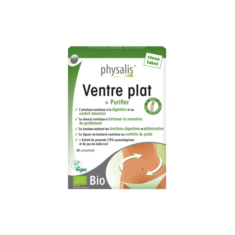 PHYSALIS - VENTRE PLAT PURIFIER BIO 45