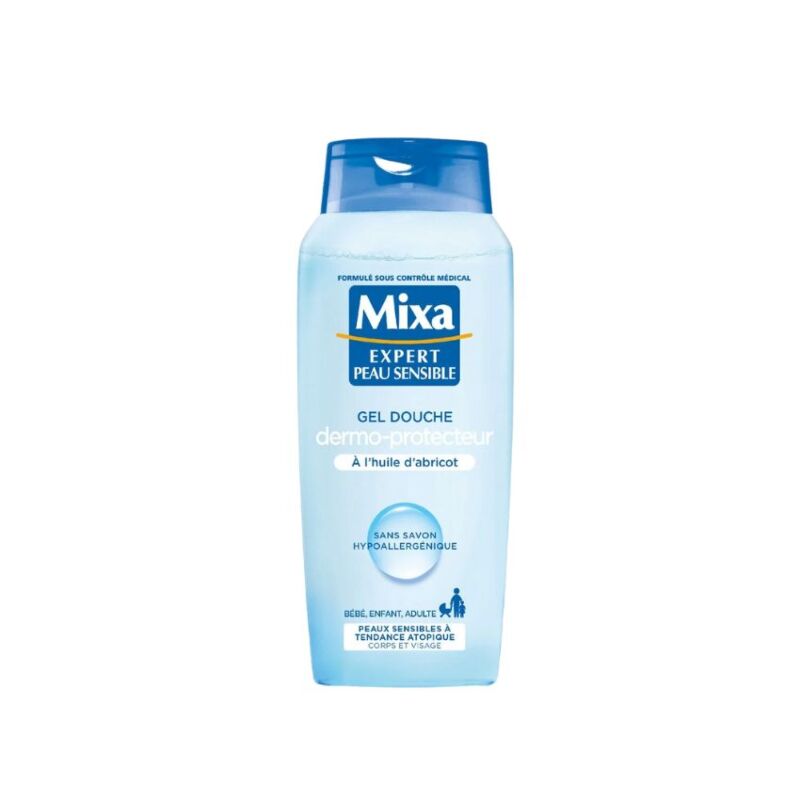 MIXA -GEL DOUCHE DERMO-HYDRATANT À LA GLYCÉRINE VÉGÉTALE