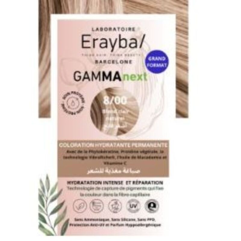 ERAYBA/-GAMMA NEXT 8/00 BLONDE CLAIR