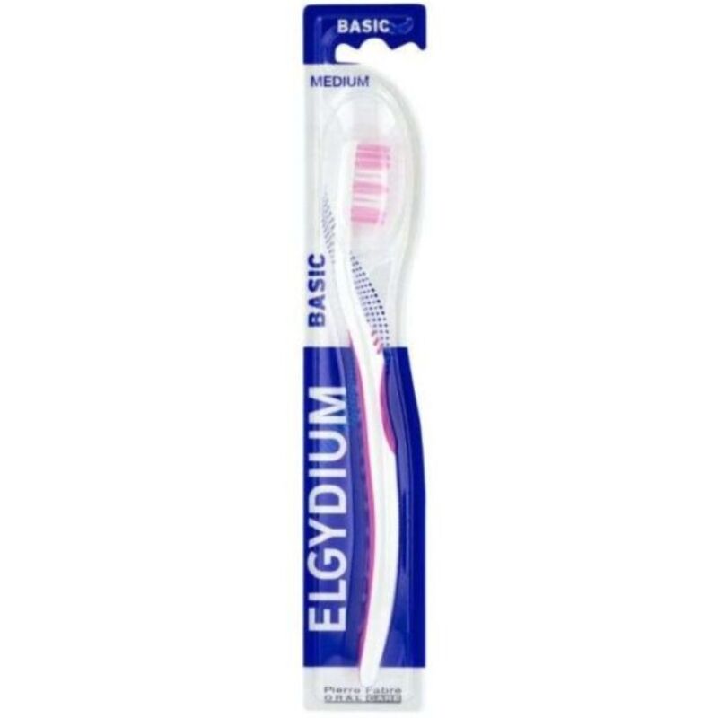 ELGYDIUM- BASIC BROSSE À DENTS MÉDIUM