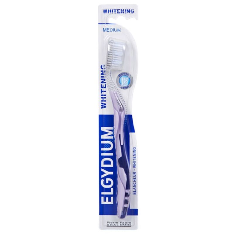 ELGYDIUM- BROSSE À DENT BLANCHEUR MICROBALL MEDIUM