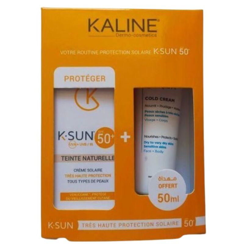 KALINE - k-PACK TEINTE NATUREL COLD CREAM