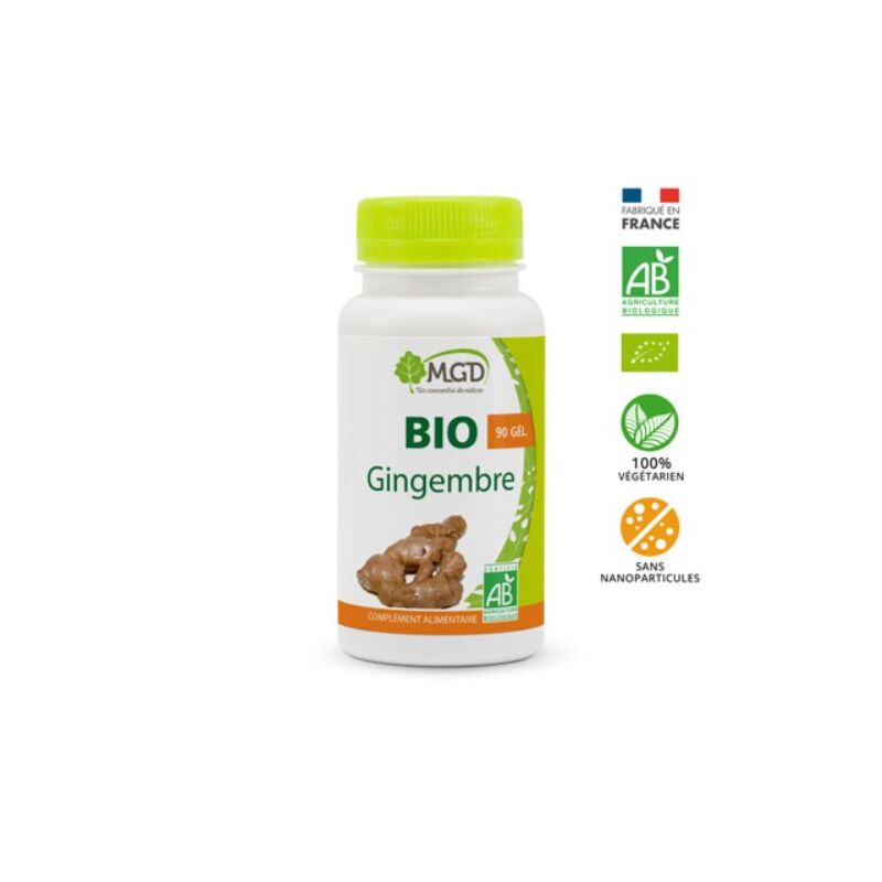MGD -NATURE BIO GINGEMBRE 90 GELULES