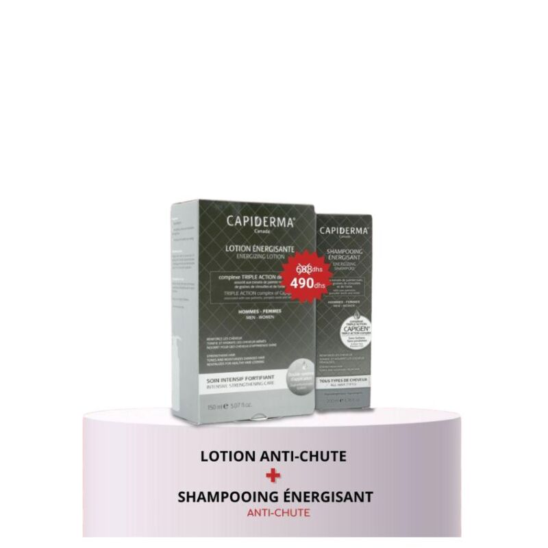 PACK CAPIDERMA LOTION 150ML  SHAMPOING