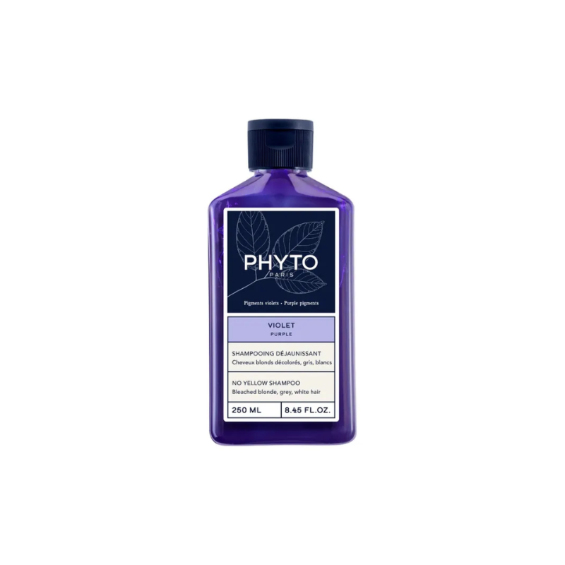 PHYTO PARIS - SHAMPOOING VIOLET DEJAUNISSANT CHEVEUX DECOLORES 250ML