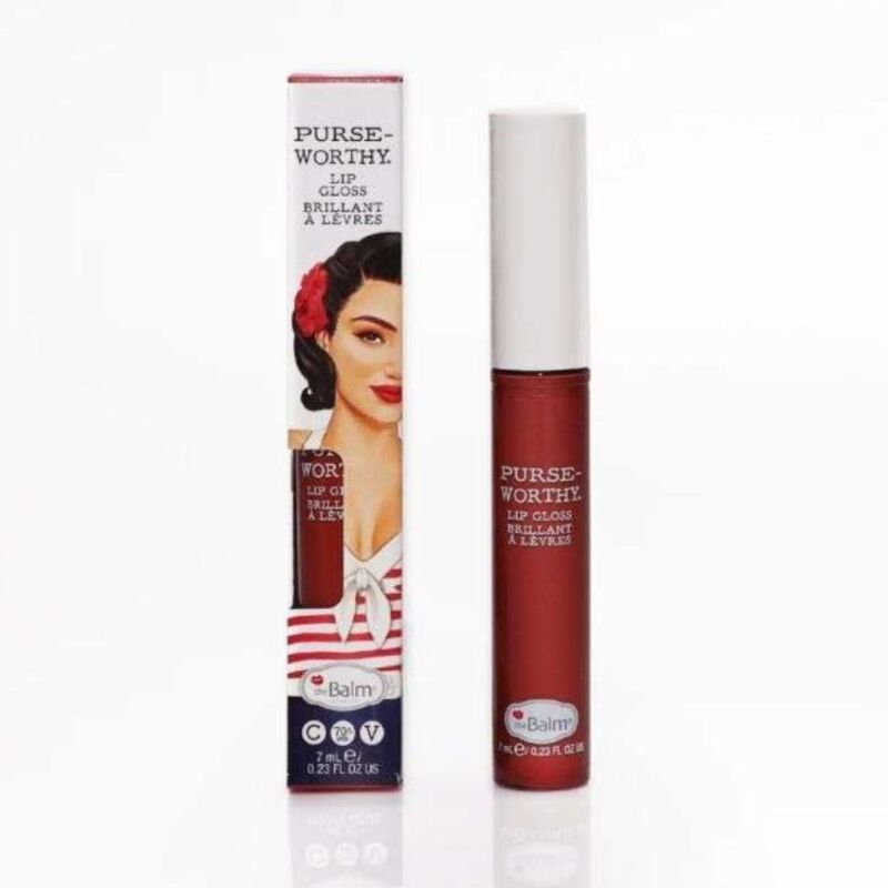 THE BALM - PURSEWORTHY LIP GLOSS -Saddle